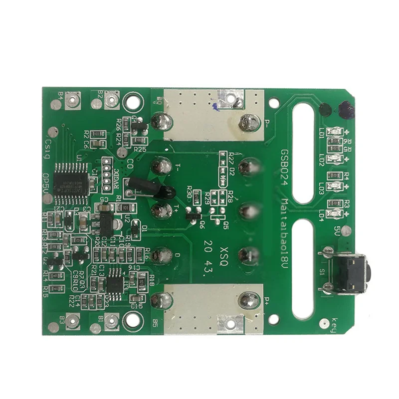 

A96I-3Pcs Li- Battery Charging Protection Circuit Board PCB Board For Metabo 18V Lithium Battery Rack