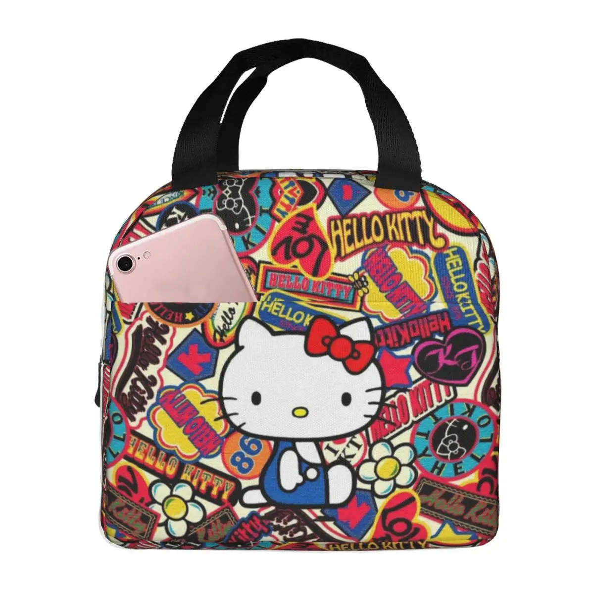 Lover Bento Boxes Sanrio Hello Kitty Female Casual For Work Lunch Food Box Multifunction