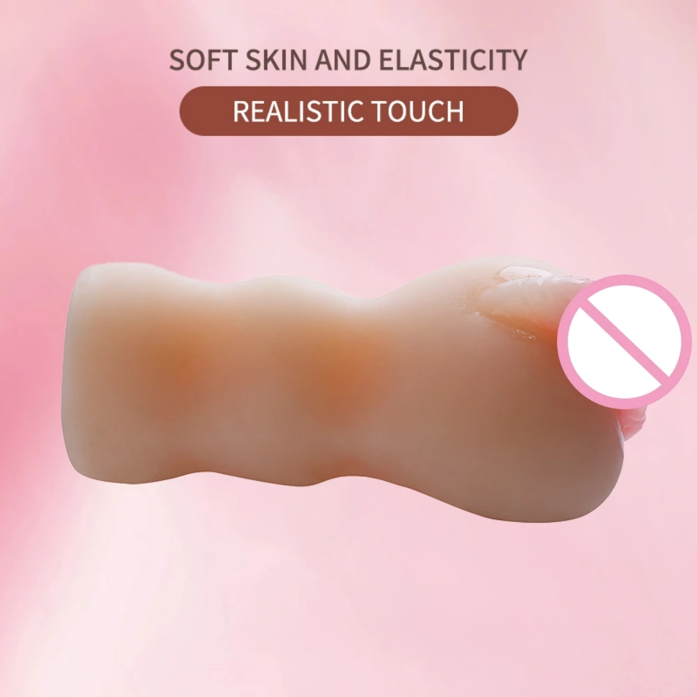 Soft Silicone Realistic Anal Artificial Pocket Pussy Male Masturbator Cup Adult Sex Toys for Men Intimate Erotic Toys