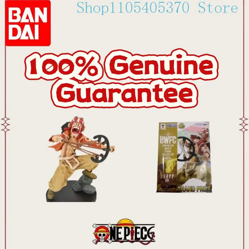 

In Stock Bandai Original One Piece Usopp Banpresto Action Figure Model Doll Brand New Boxed Garage Model Toys
