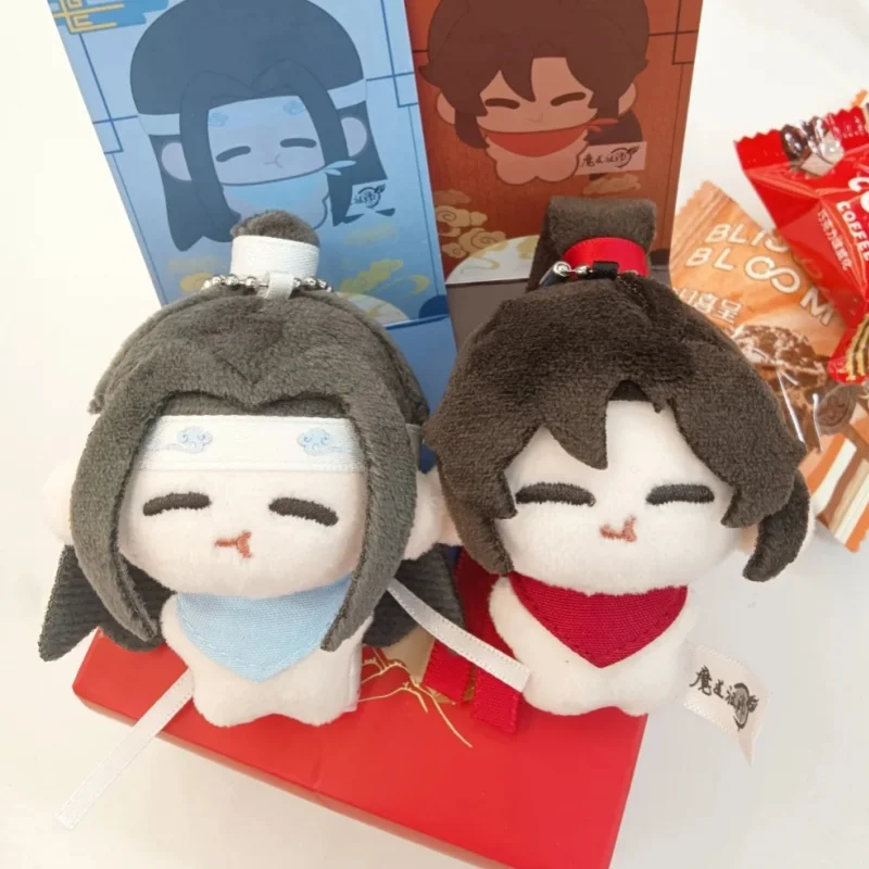 

5cm Genuine Chewing Baby Series Mo Dao Zu Shi Anime Plush Mdzs Cute Doll Toy Collectible Keychain Anime Figure Decor Kid Gifts