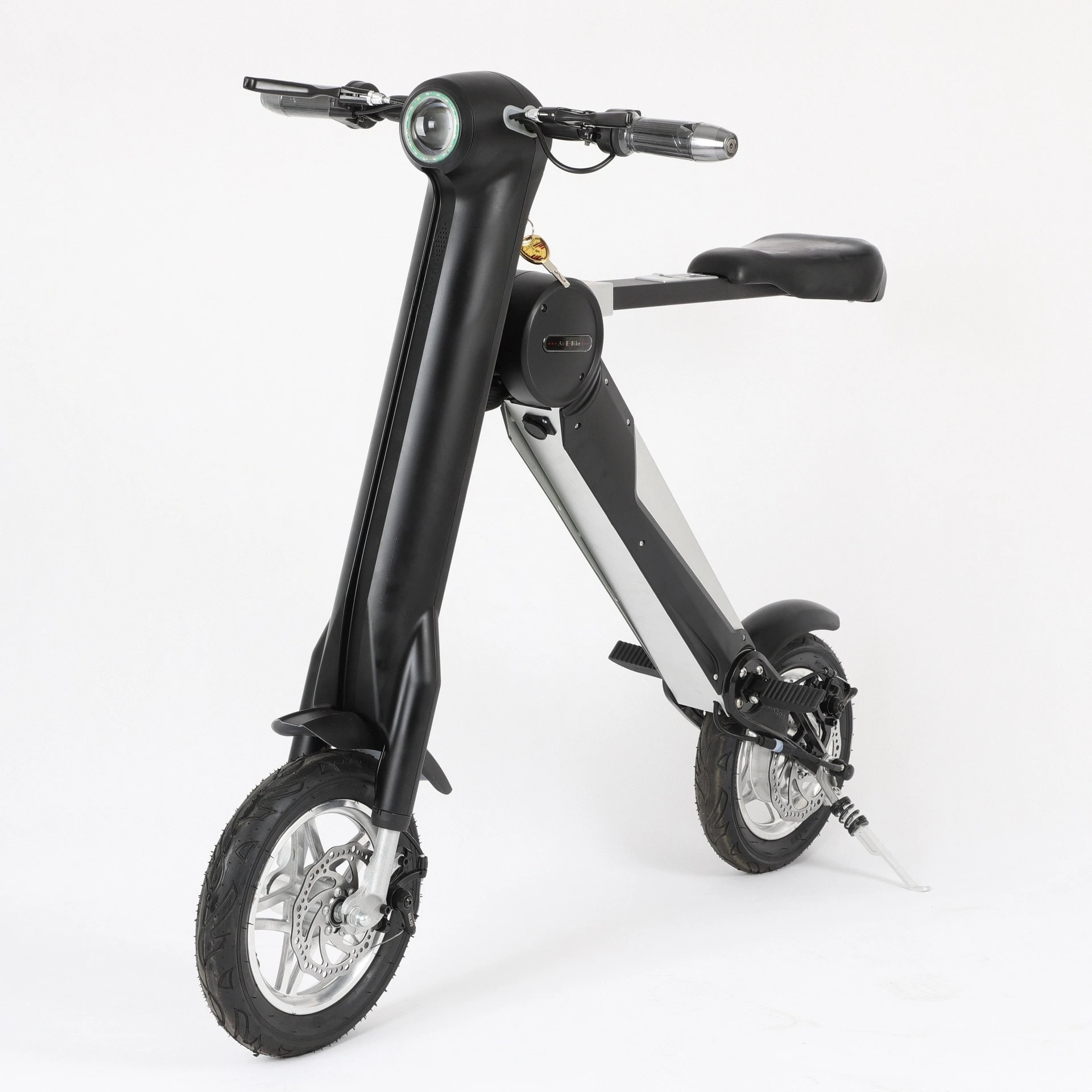 36V Smart 2-Wheel Mini Scooter, Adult Portable Foldable Electric Bike for City Commute, Lightweight E-Scooter