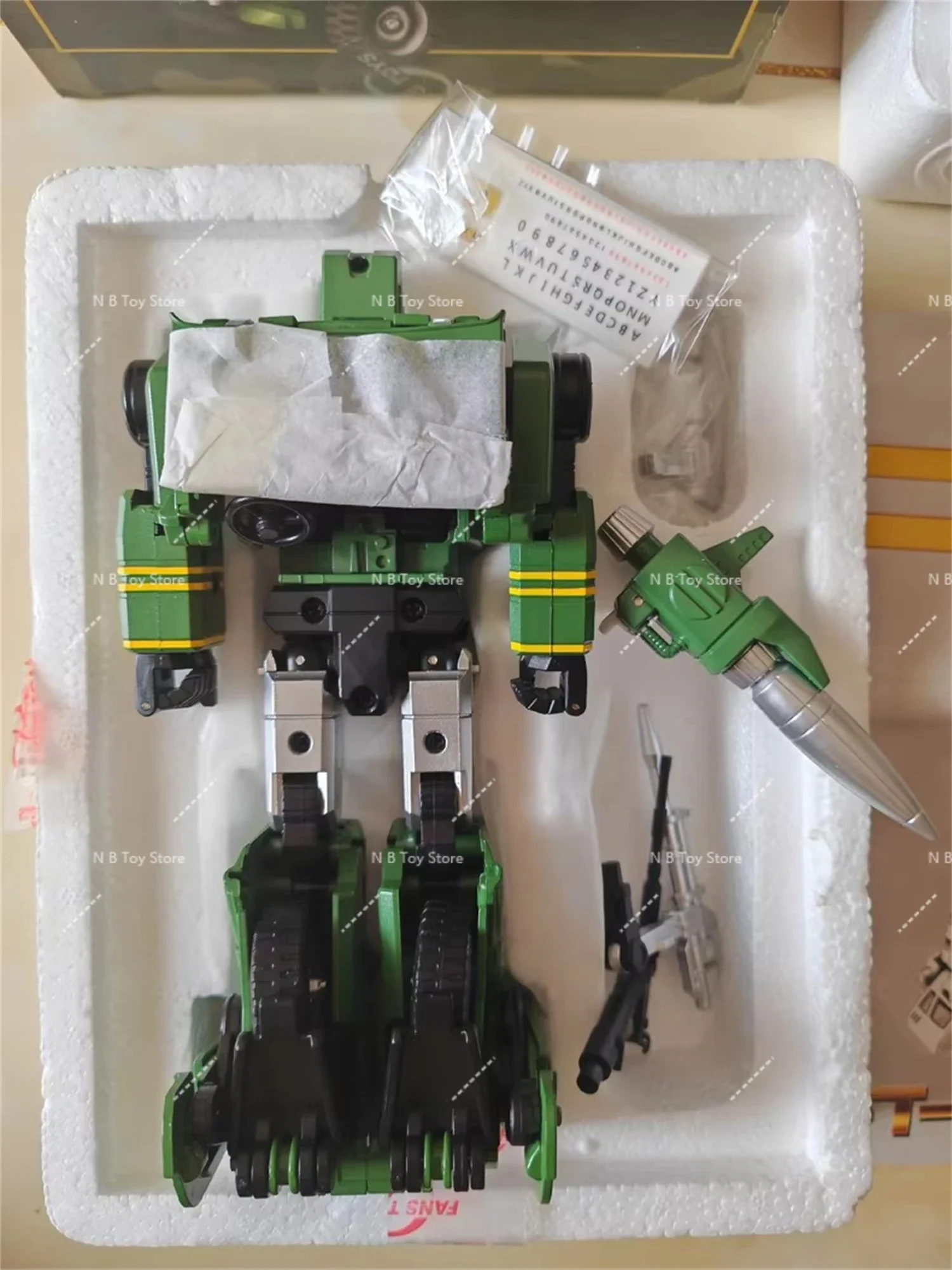 [الخزون] تحويل Fanstoys Ft-15 Ft 15 نسبة كلب الصيد عمل لعبة روبوت نموذج