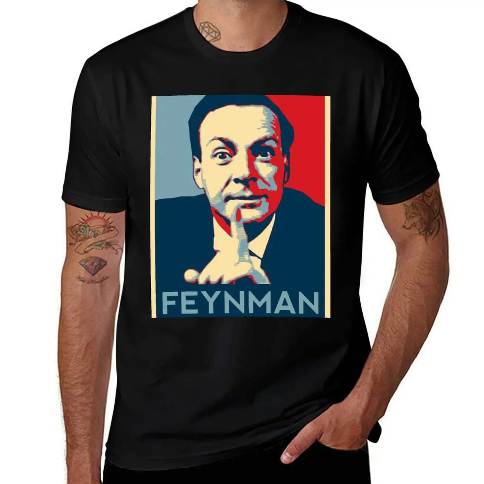 Richard P. Feynman, Theoretical Physicist T-Shirt man t shirt luxury T-Shirt