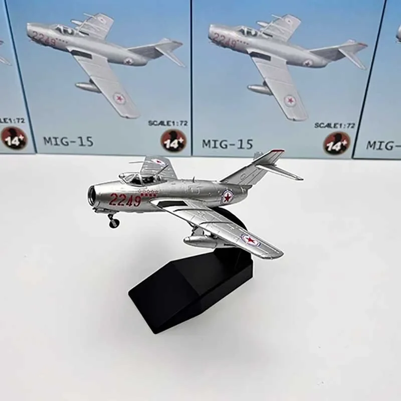 1/72 Scale China Airforce J5 Mig 15 Mig-15 Fighter Air Force Diecast Aircraft Plane Model Alloy  Toy