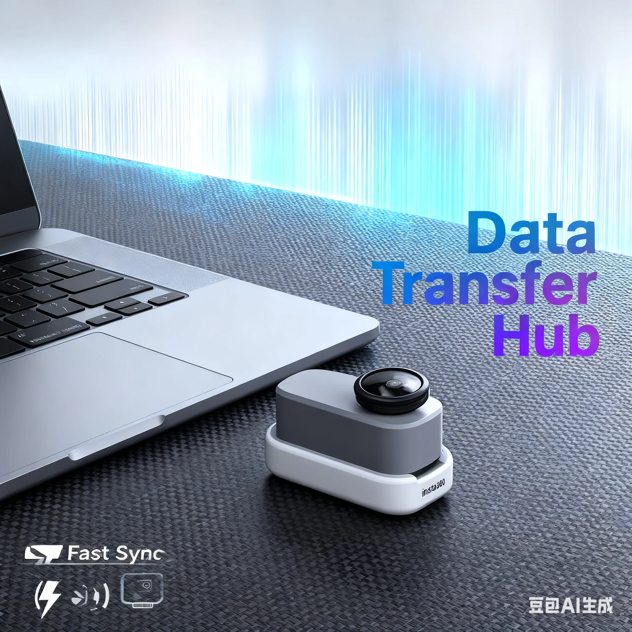 

Быстрый считыватель для Insta360 GO 3/3S — высокоскоростной тип C и Lightning, Plug & Play, расширение памяти