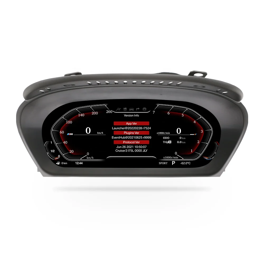 

12.3\" IPS Digital Speedometer Instrument New Dashboard Display Cluster for X5 E70 2007-2013 LCD Instrument Panel