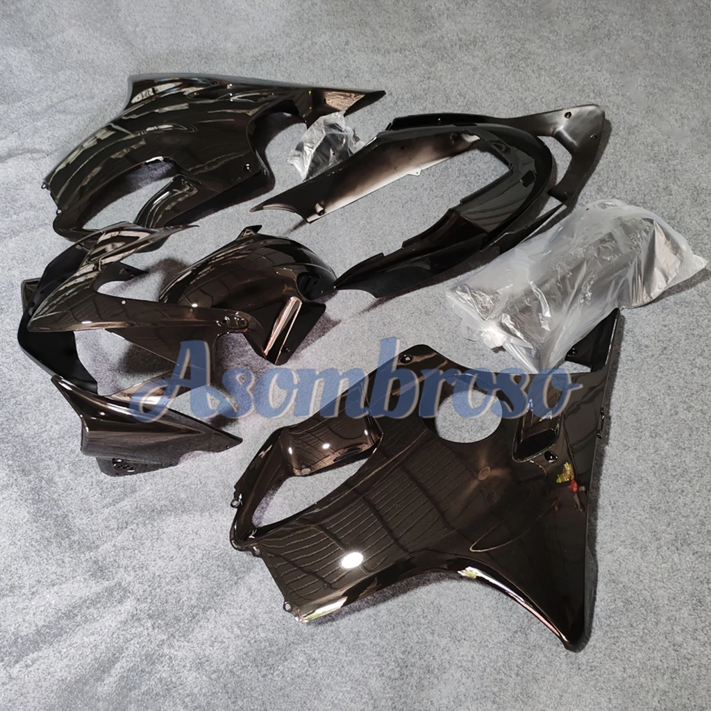Motorcycle Fairings for Honda CBR600 F4i 2004 2005 2006 2007 CBR600F Glossy Black ABS Plastic Bodykits