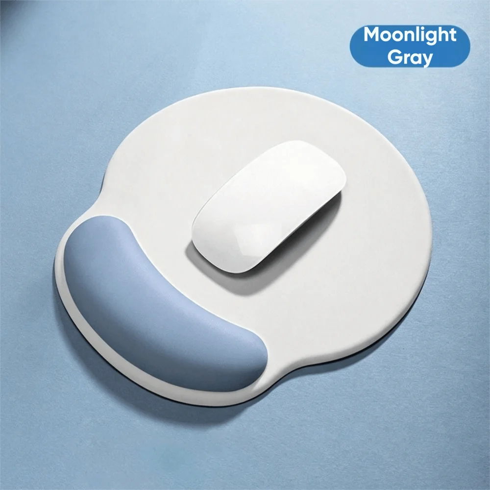 Durable Non-Slip Gradient Mouse Pad Soft Rubber Comfortable Wrist Rest Smooth Surface Ergonomic Mouse Pad Office Use
