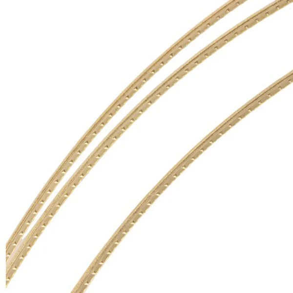 

Golden 8Ft 2.2Mm Brass For Acoustic Classic Guitars Hard Durable 2.4M Fret Wire Golden Color 8Ft Guitar Fretwire Acoustic Guitar