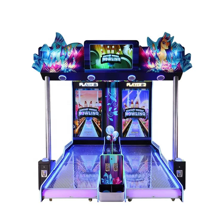 Hot sale arcade coin operated bowling game machine for Indoor sport amusement park