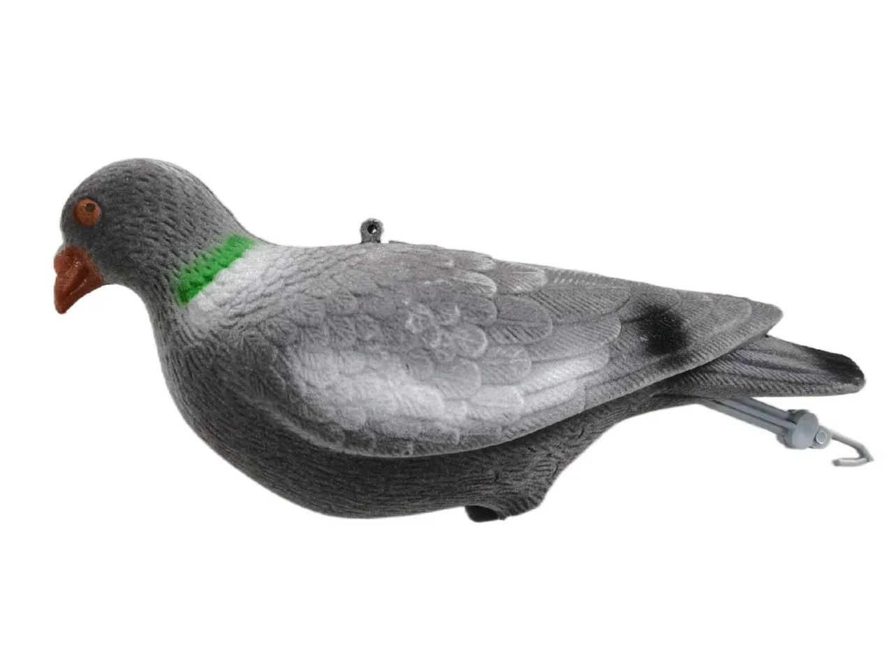3pcs Simulated plastic pigeons fake pigeon shells for hunting bait and simulated peace doves for garden decoration bird hunting view 2