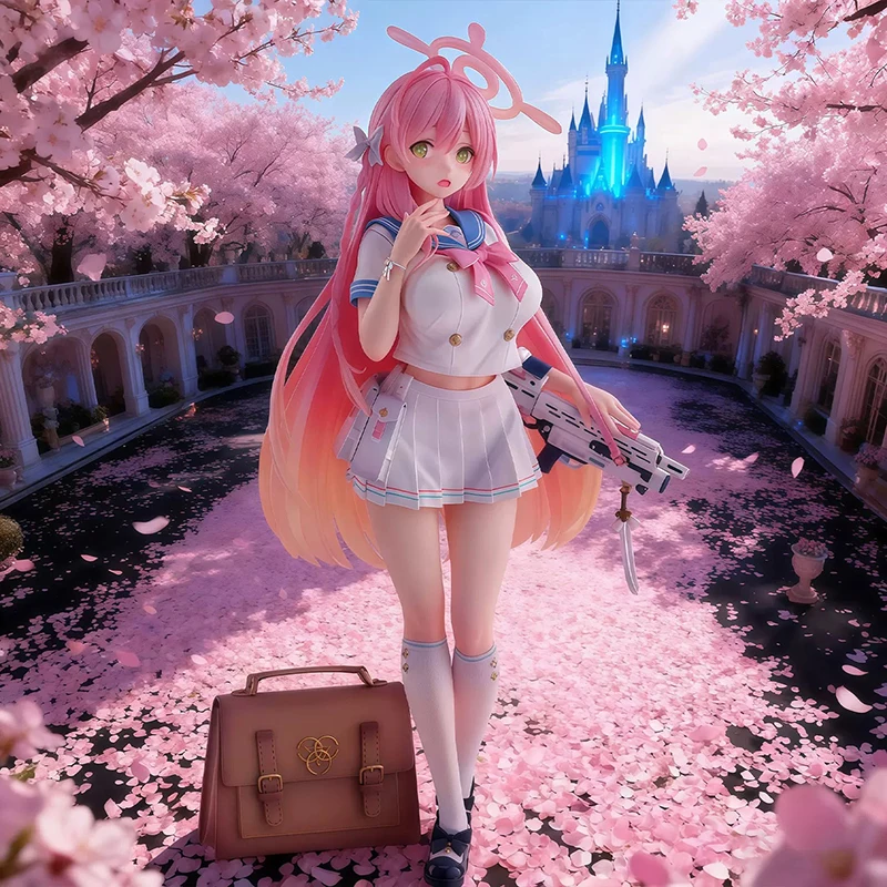 Anime Azur Lane IJN Takao Figurine Blue Archive Urawa Hanako Sorasaki Hina Figures Siki Anim Alvina Model DATE A LIVE PVC Toys