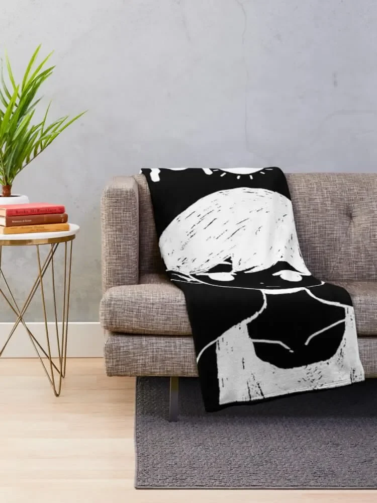 Omori Merch Omori Throw Blanket fluffy For Sofa Thin Blankets