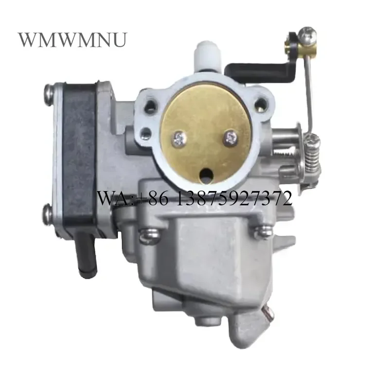 Wmwmnu 6E7-14301 Boat Outboard Carburetor for 2-Stroke 9.9HP 15HP New