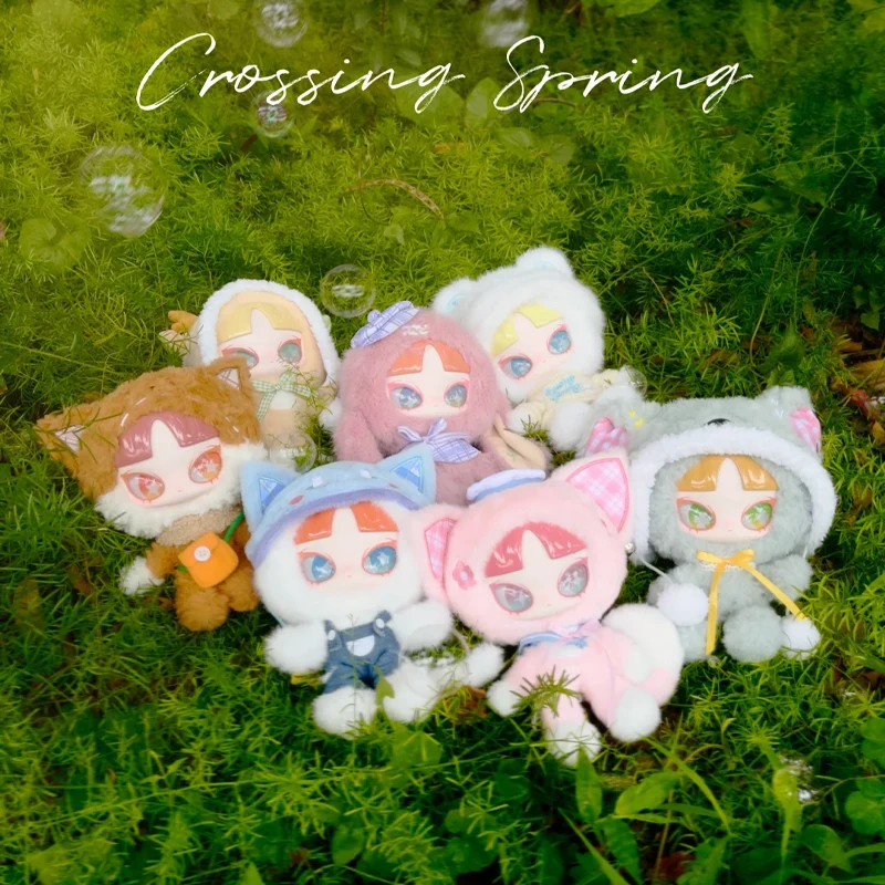 

New Inn Crossing Spring Series Plush Blind Box Vinyl Face Bag Pendent Cute Doll Trendy Toys Customized Ornament Collectible Gift