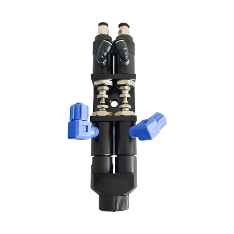 Bayonet Mixing Tube Dispensing Valve DJF-29 Small Flow Water Angle Structure Pneumatic Two-Component Valve