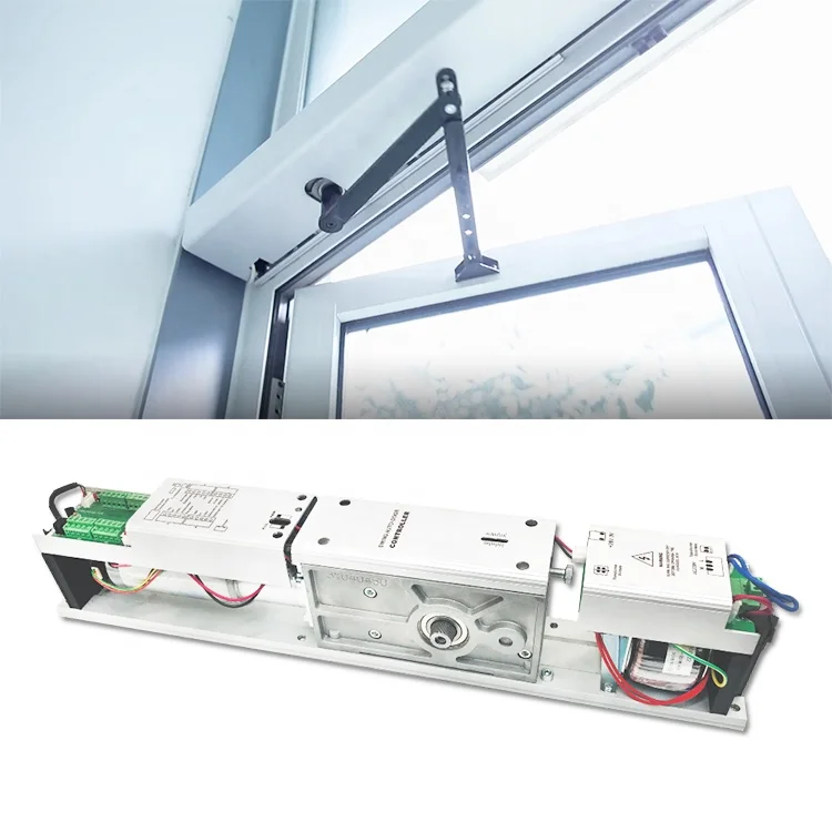 

China DEPER European Standard DSW85 Built-In Spring Electric Automatic Swing Door Operator Fire-Rated Automatic Door Closer