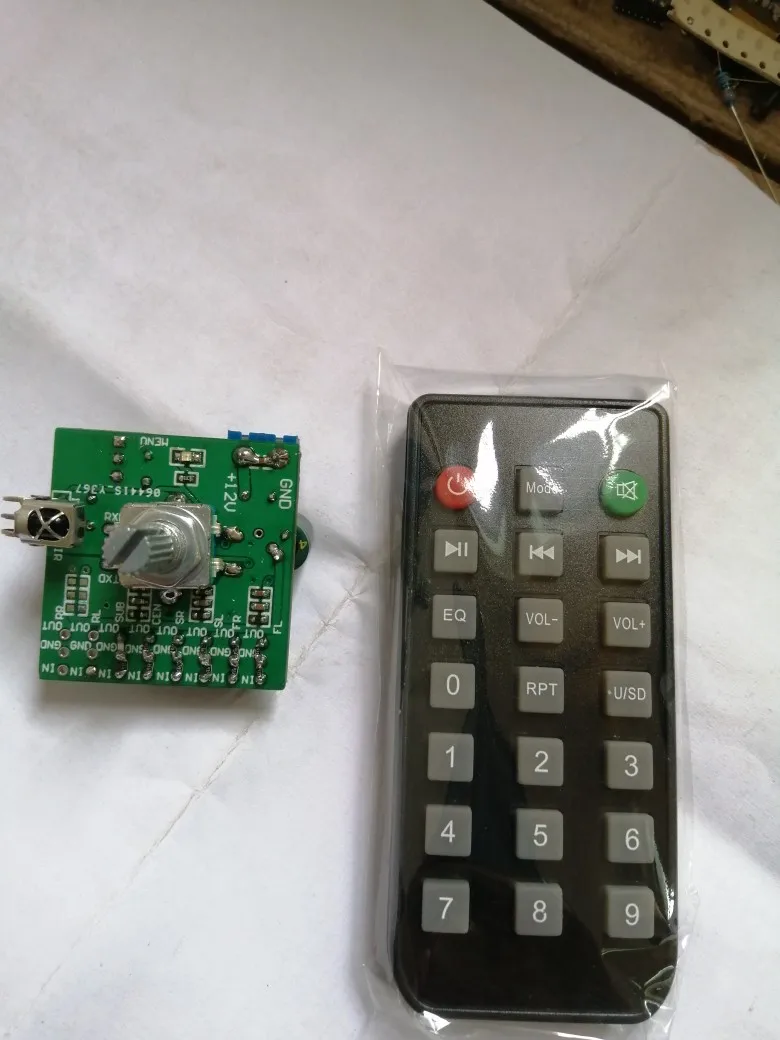 5.1-channel Volume Control Panel, 6-channel Volume Control, 5.1-channel Potentiometer, 5.1-channel Remote Control Panel
