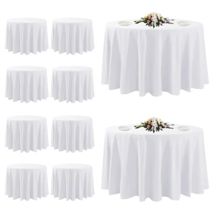 

Белая тканевая накидка на стул (20 шт.) без складок и морщин, моющаяся, для кухни, столовой, свадеб, банкетов, приемов, торжеств