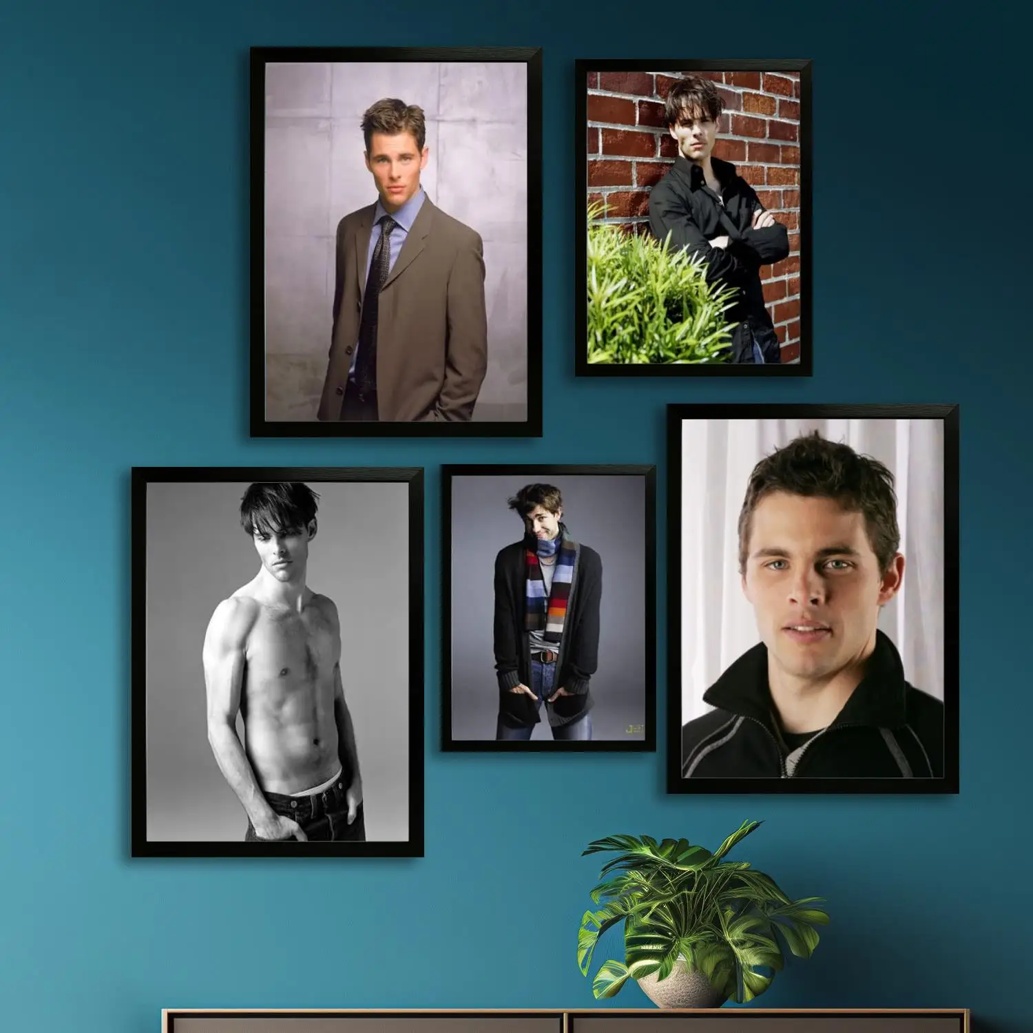 ملصق فني من القماش من جيمس مارسدن وطباعة صورة فنية جدارية، ملصقات ديكور غرفة نوم عائلية حديثة، لوحة زخرفية #1