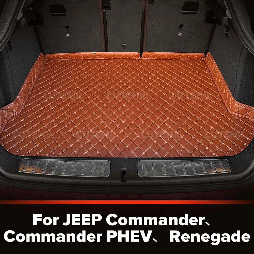 

Для JEEP Commander、Commander PHEV、Renegade индивидуальный коврик для багажника автомобиля, защитный коврик, грузовой вкладыш, авто аксессуары для интерьера