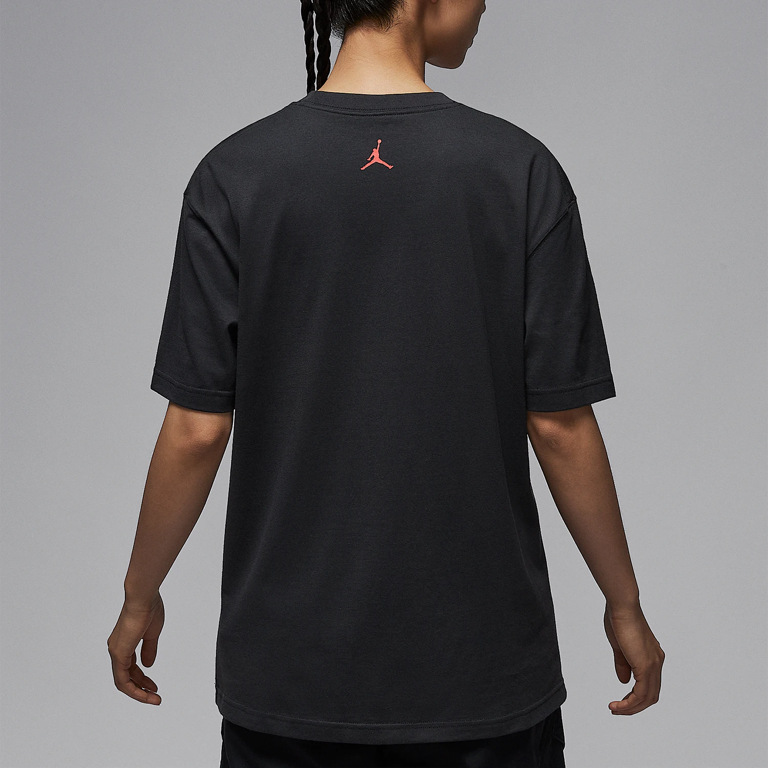 Nike genuine JORDAN women's loose, casual and breathable T-shirt with pattern HJ0191-045
