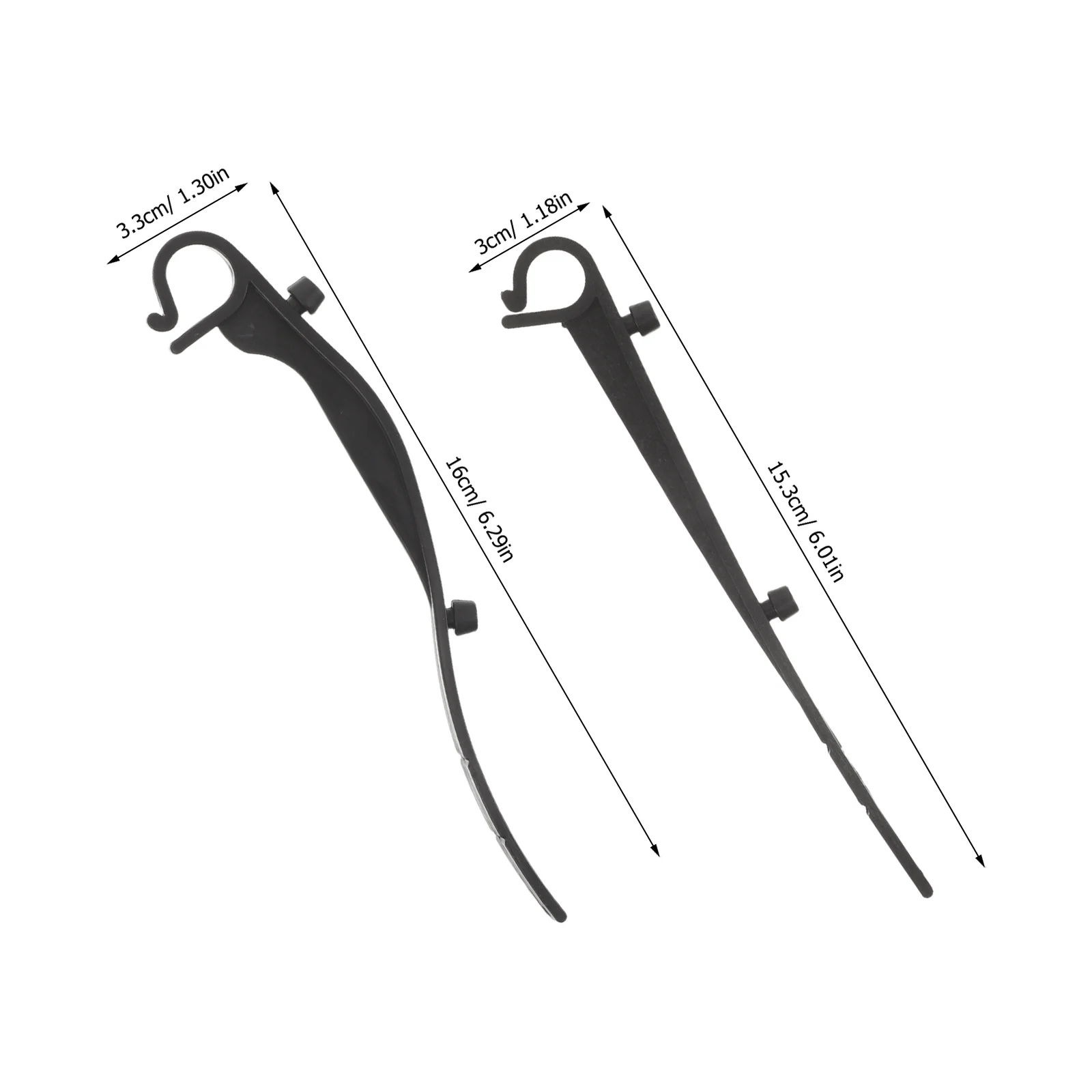 40Pcs Windproof Gutter Clips Plastic Fixing Fasteners for Gutter Mesh Protection Leaf Guard Screen Universal Fit Residential