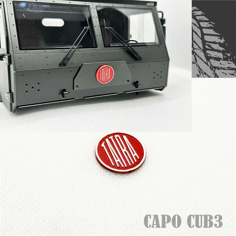 Mini TATRA CAPO CUB3 1/18 RC Car Parts Simulation Car Logo Accessories