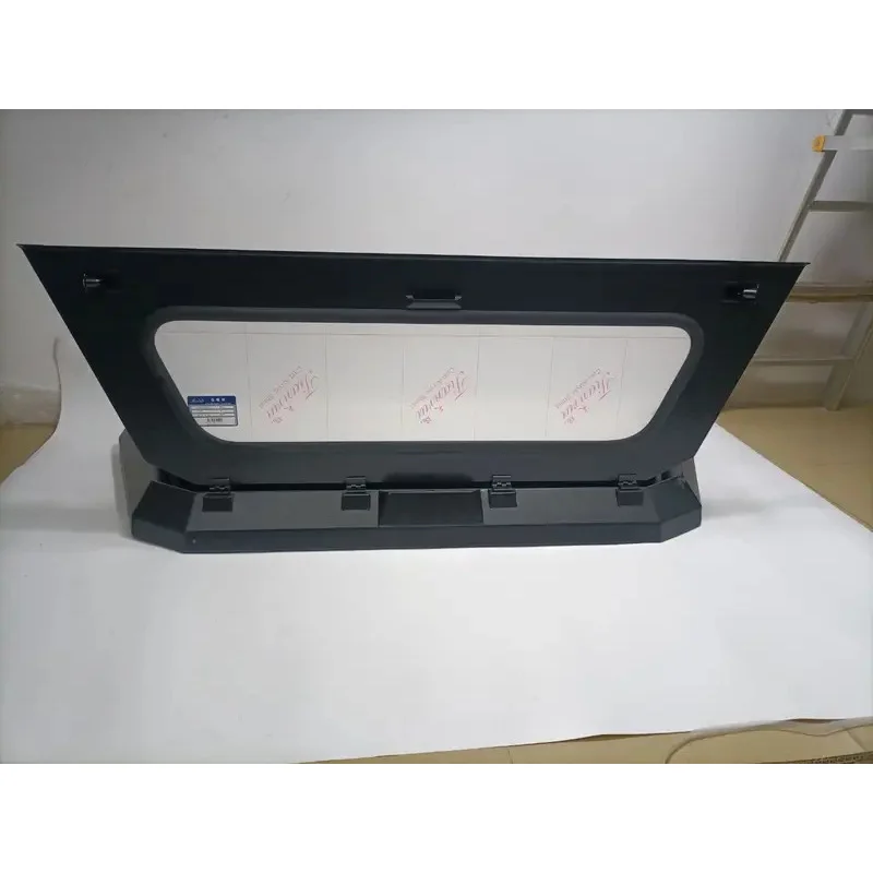 กระบะเหล็ก Tri-ton 4x4 สีดำ สำหรับรถยนต์ VIGO / Hilux Revo แบบมีหลังคาแข็ง