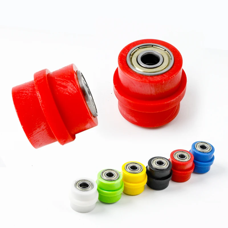 Chain Roller Tensioner Bike Pulley Wheel Slider Guide For Street Enduro Motorcycle Motocross ATV CRF CR XR YZ WR 8mm 10mm