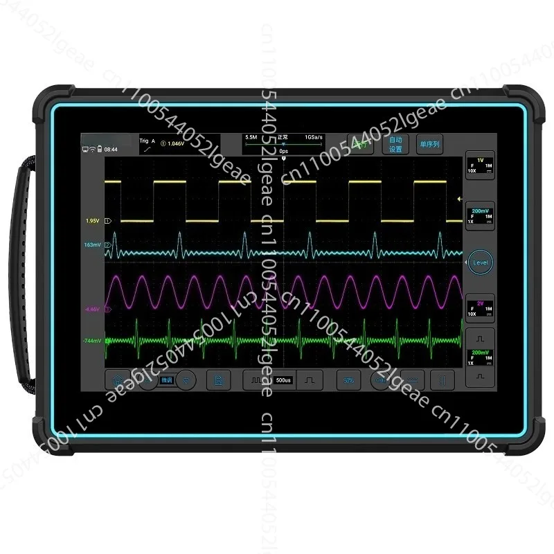 

Flat Panel Digital Oscilloscope Handheld Portable Quad Channel 100-300M Full Touch Screen