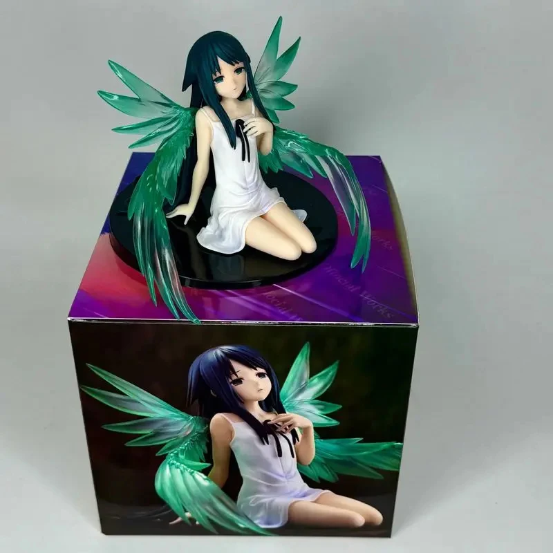 

Фигурка Saya No Uta: Девушка с крыльями, прозрачные крылья, белое платье. Модель-игрушка, украшение, подарок для любителей аниме.