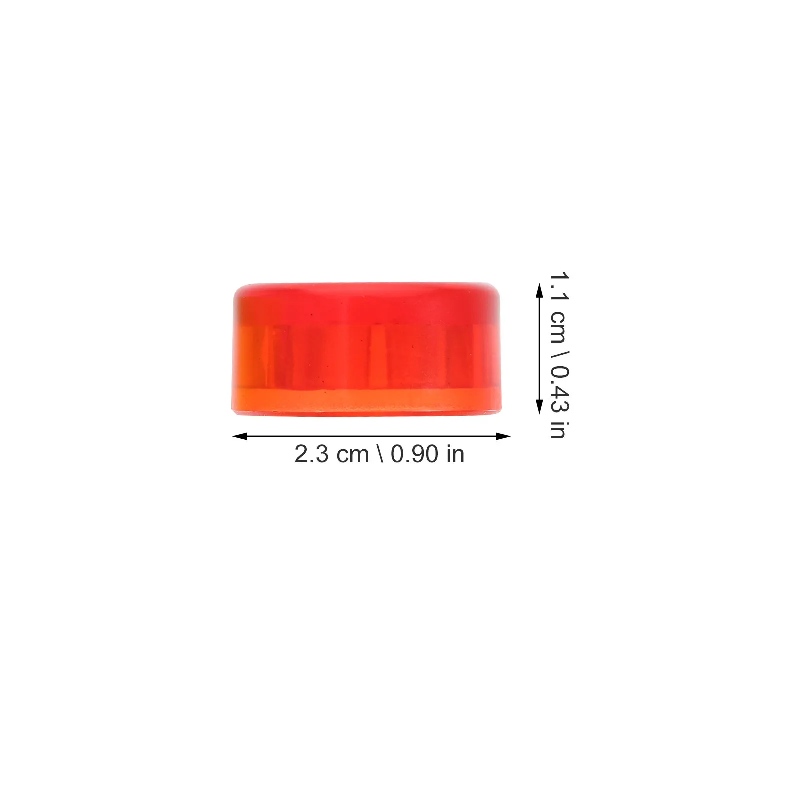 20Pcs Guitar Pedal Footswitch Buttons Multiple Colors Easy Install Replacement Pedal Caps Knobs for Electric Guitar