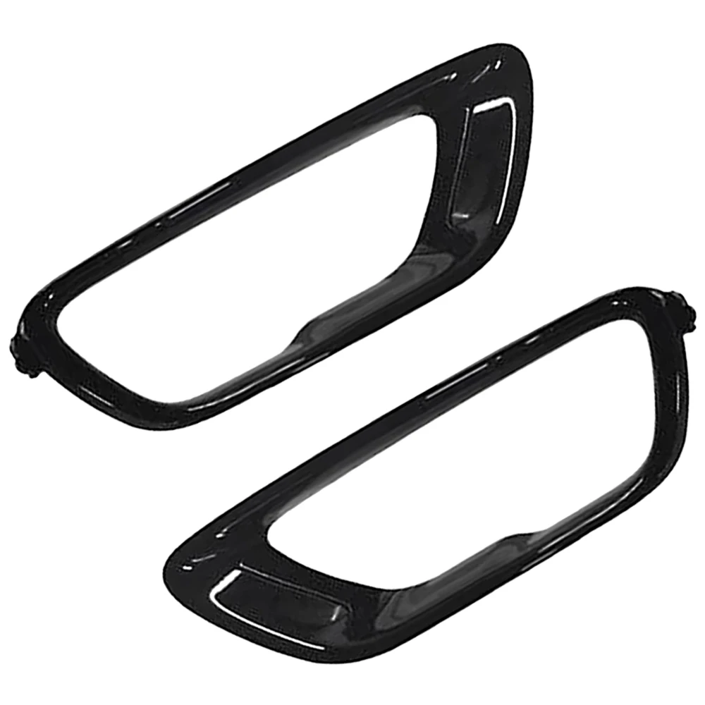 1 Pair Front Fog Light Lamp Cover Trim Left Right Black For Jeep Grand Cherokee 2017 2018 2019 2020 2021 YL31TZZAA 5YL30TZZAA