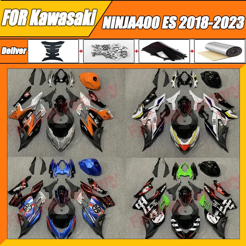 

Motorcycle Whole Fairings Kit fit For Ninja400 EX400 EX Ninja 400 2018 2019 2020 2021 2022 2023 full fairing kits Bodywork zxmt