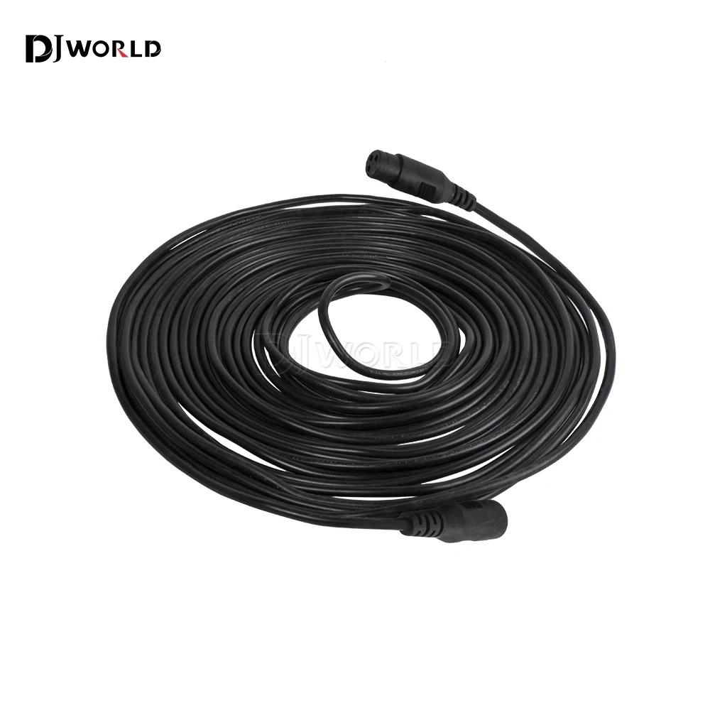 3-Pin Rubber Signal Line 1m/2m/3m/5m/10m DMX Cable Power Connect for LED Par Light and Moving Head Lighting Stage Accessories