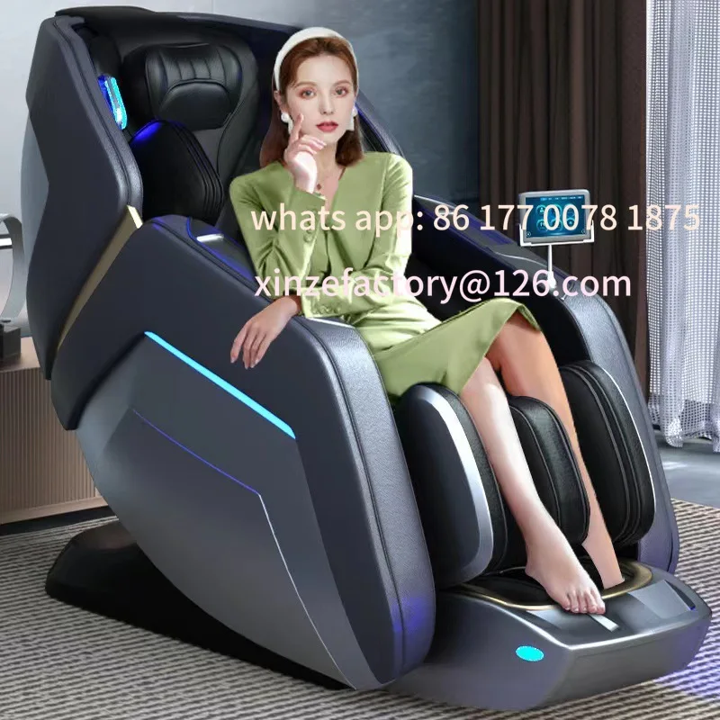 Customizable Luxury Intelligent AI Massage Chair Zero Gravity Space Capsule Home Full Body Multifunctional Automatic Massager