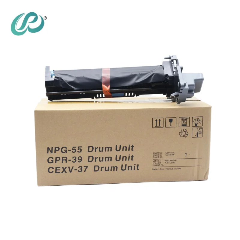 1pcs BK NPG-55 GPR-39 C-EXV37 Drum Unit Compatible for Canon IR1730 1740 1750 Imaging Unit Copier Spare Parts