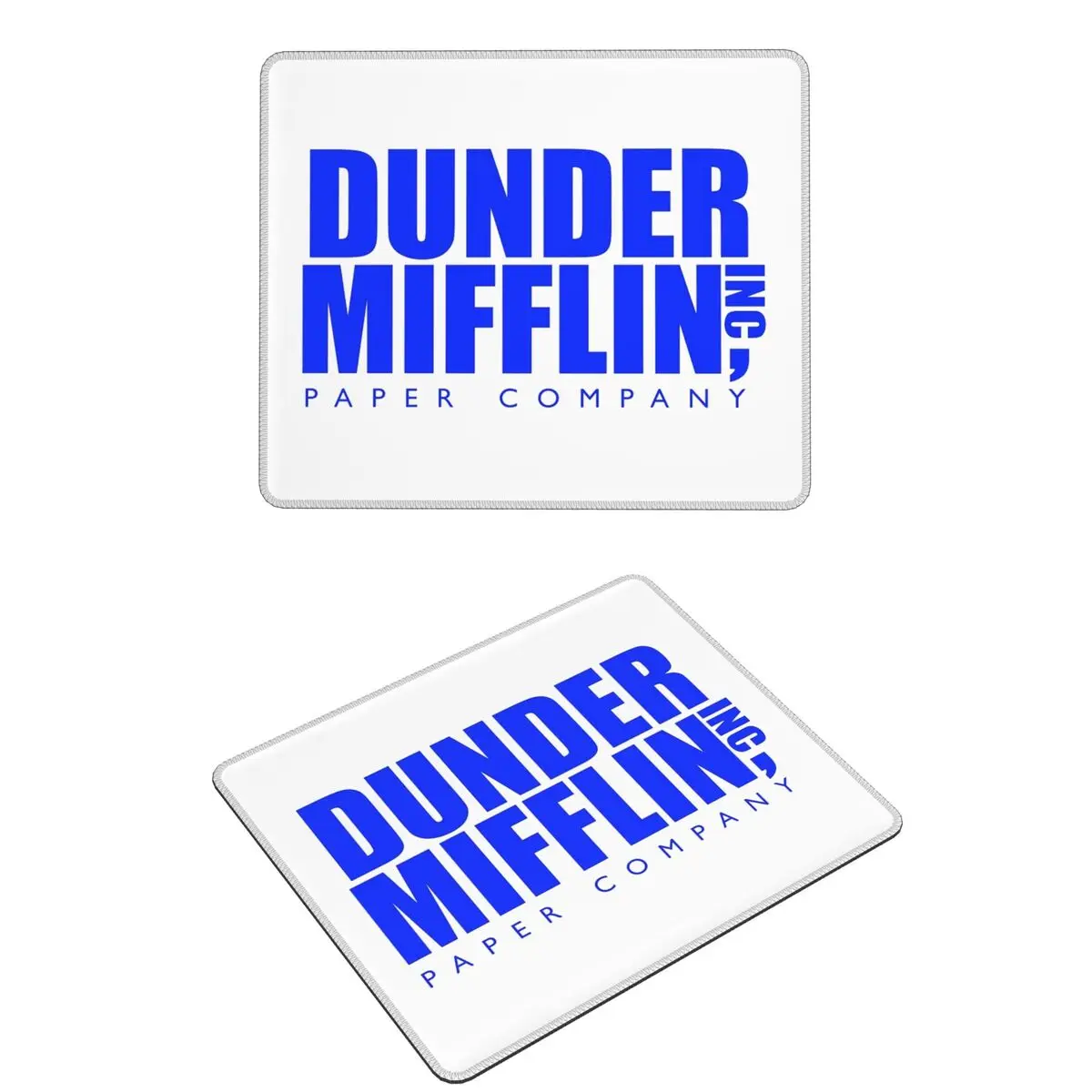 

Коврик для мыши с логотипом Dunder Mifflin, компьютерная клавиатура, коврик для мыши, игровой коврик для ноутбука, офисные аксессуары, настольные коврики
