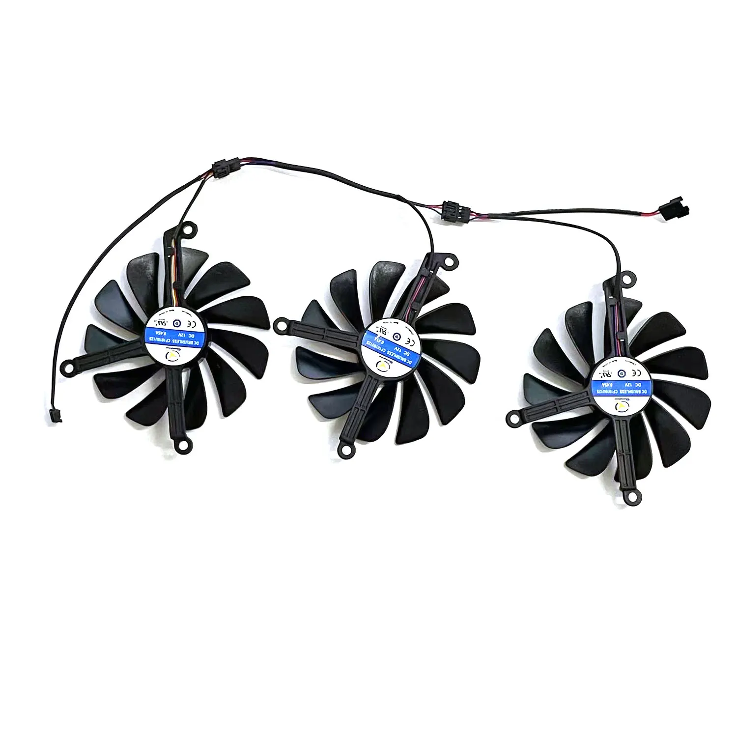 For XFX Radeon RX7900 7900XT Speedster QICK/MERC Graphics Card New GPU Fan 95MM 4PIN CF1010U12S