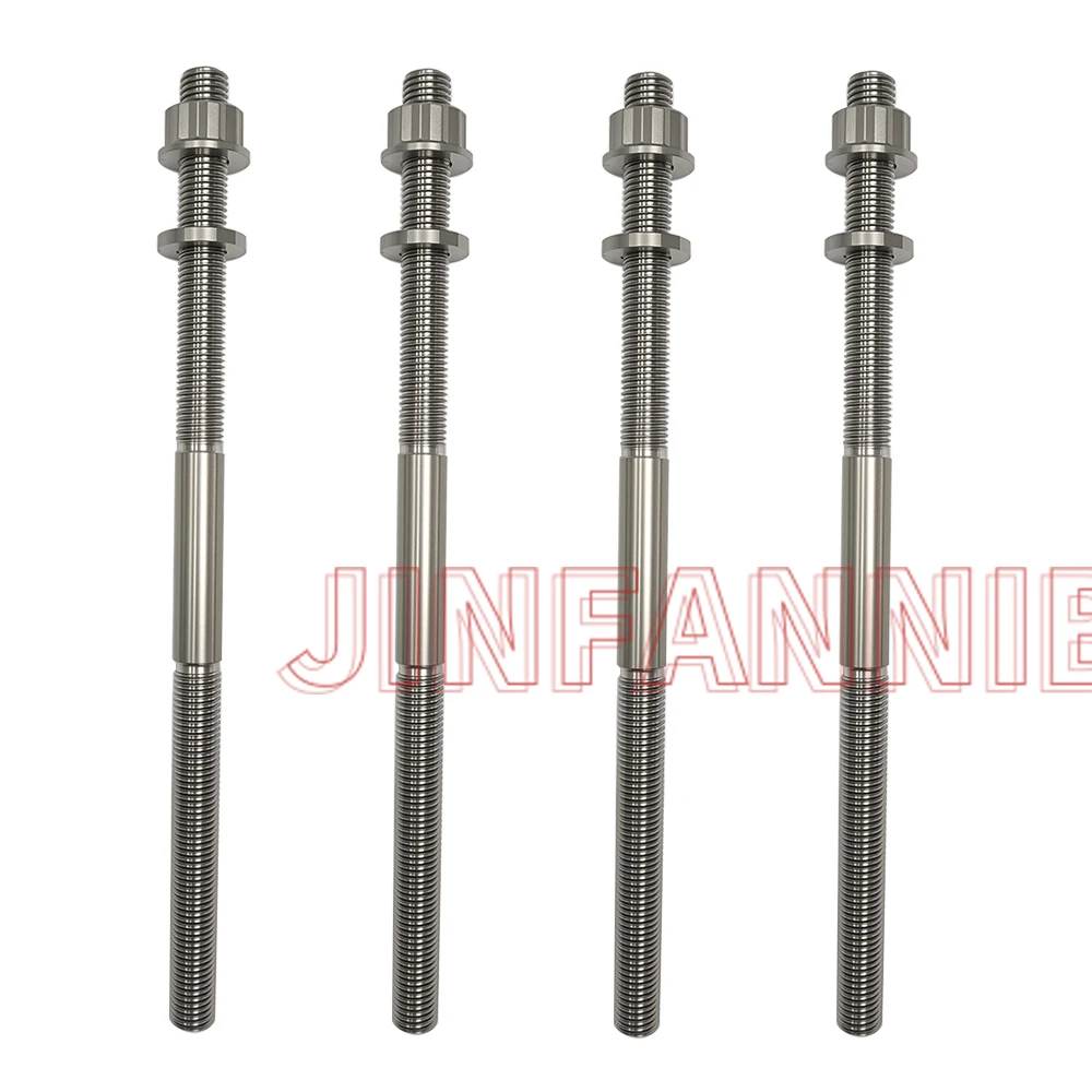 

Титановые сверхмощные шпильки для головки блока цилиндров, комплект шпилек для Suzuki Quadsport Z400