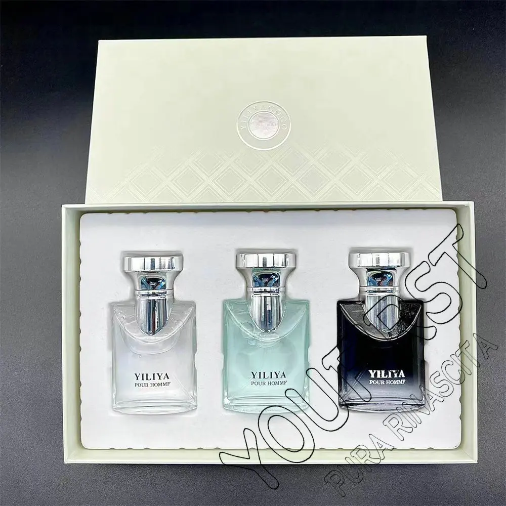 Coffret cadeau de parfum de qualité supérieure pour hommes, parfum de Cologne durable, nouilles masculines, phéromone, Fascination, homme, zones me, 90ml, ensemble de 3 pièces