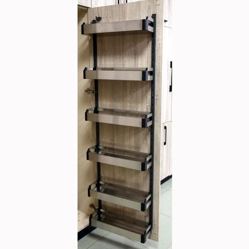 

Multi-layer cabinet stainless steel hanging basket