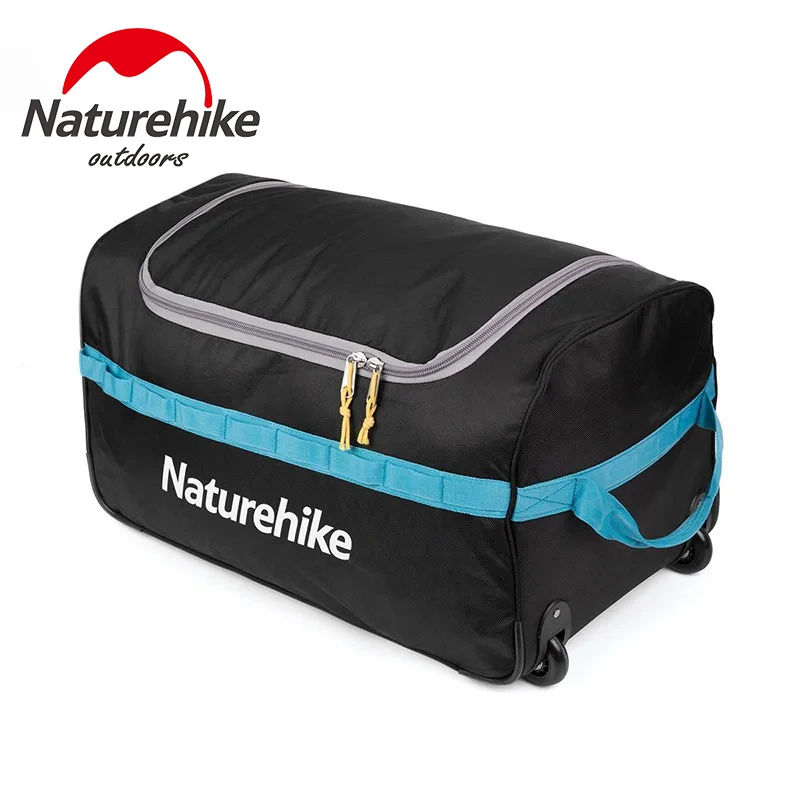 

Naturehike Suitcase Outdoor 110 Litre Wheeled Duffle Trunk Multifunctional Luggage Box Camping Equipments Storage Bag