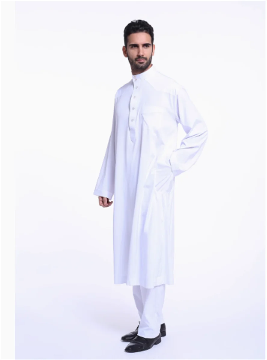 Arabisch Midden-Oosten Pakistan Herenkleding Dubai Toerisme Kleding Saudi Gewaad Etnische Set Festival Prestatie Jurk