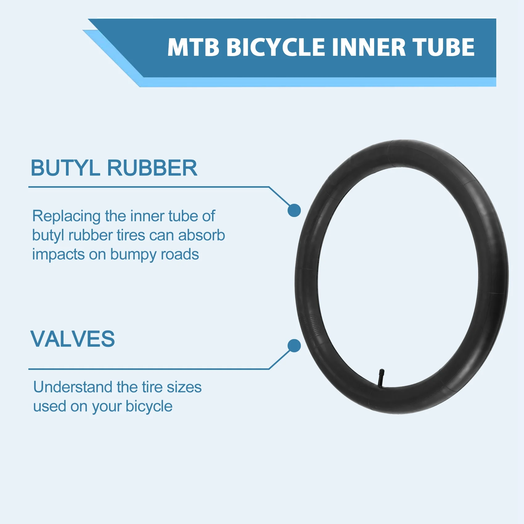 NEW HOT In Stock-2 Pack MTB Bike Tubes 20 X 3.0 32Mm Schrader Valve 20 Inch Bicycle Tire Tubes Mountain Bike Inner Tubes