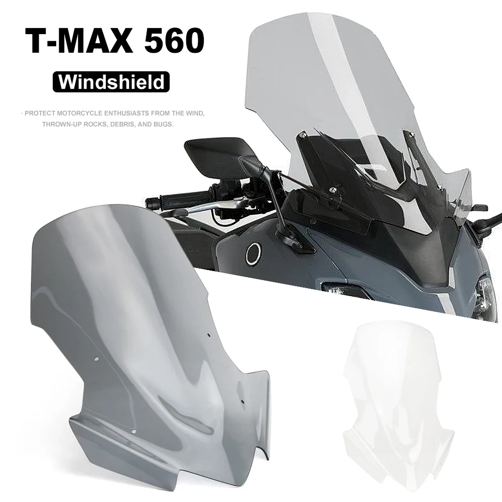 

Motorcycle Accessories For YAMAHA TMAX560 TMAX 560 T-MAXA560 T-max 560 2022 2023 2024 Windshield Windscreen Deflector Protector