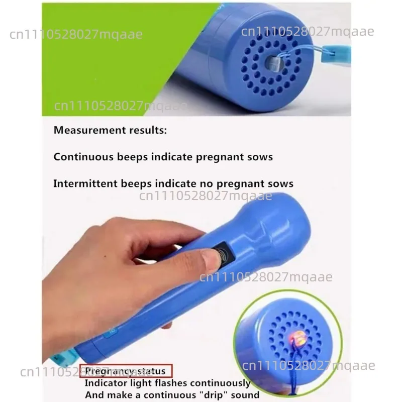 Veterinary Pregnancy Detector Ultrasound Scanner Handheld Veterinary Pregnancy Detector for Farm Livestock Cattle Sheep