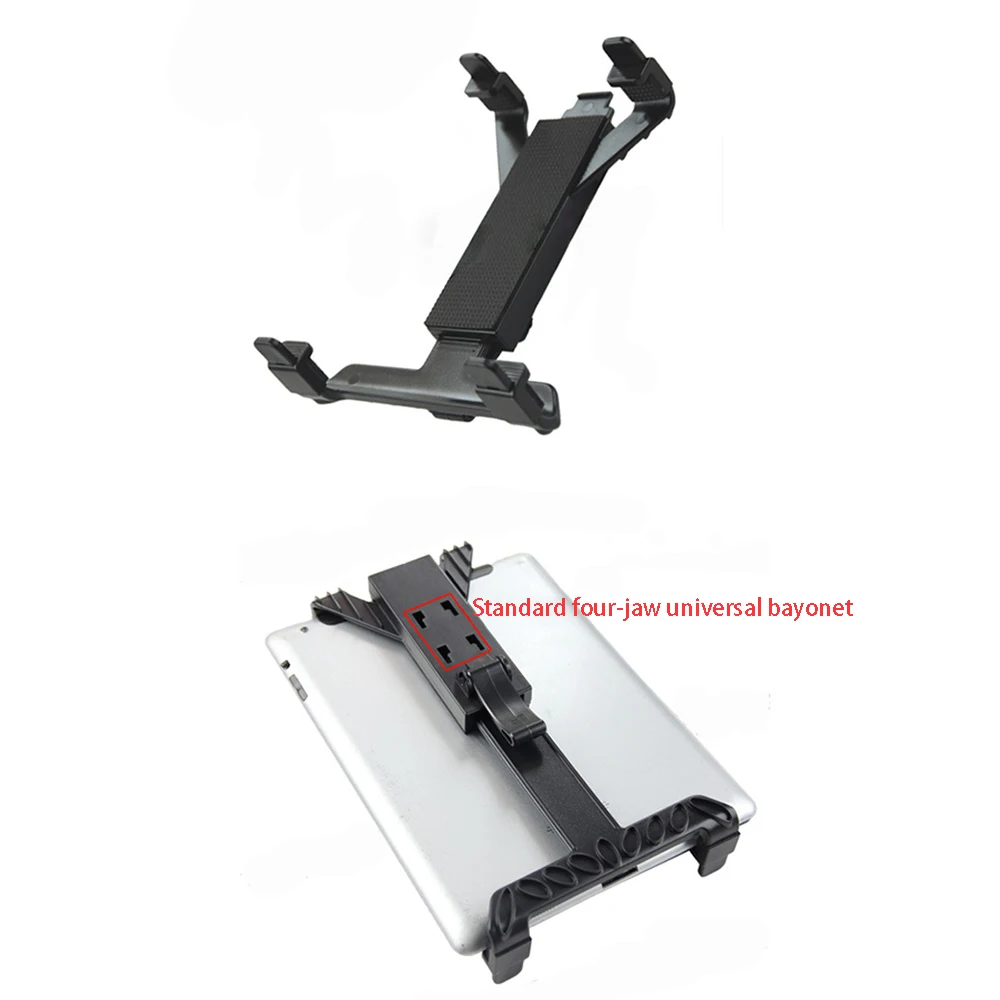 Soporte Ajustable para Tablet en Reposacabezas de Coche, Rotación de 360°, Antivibración, para iPad y Teléfono de 4.7-12.9 Pulgadas, Accesorio para Viajes por Carretera para Niños